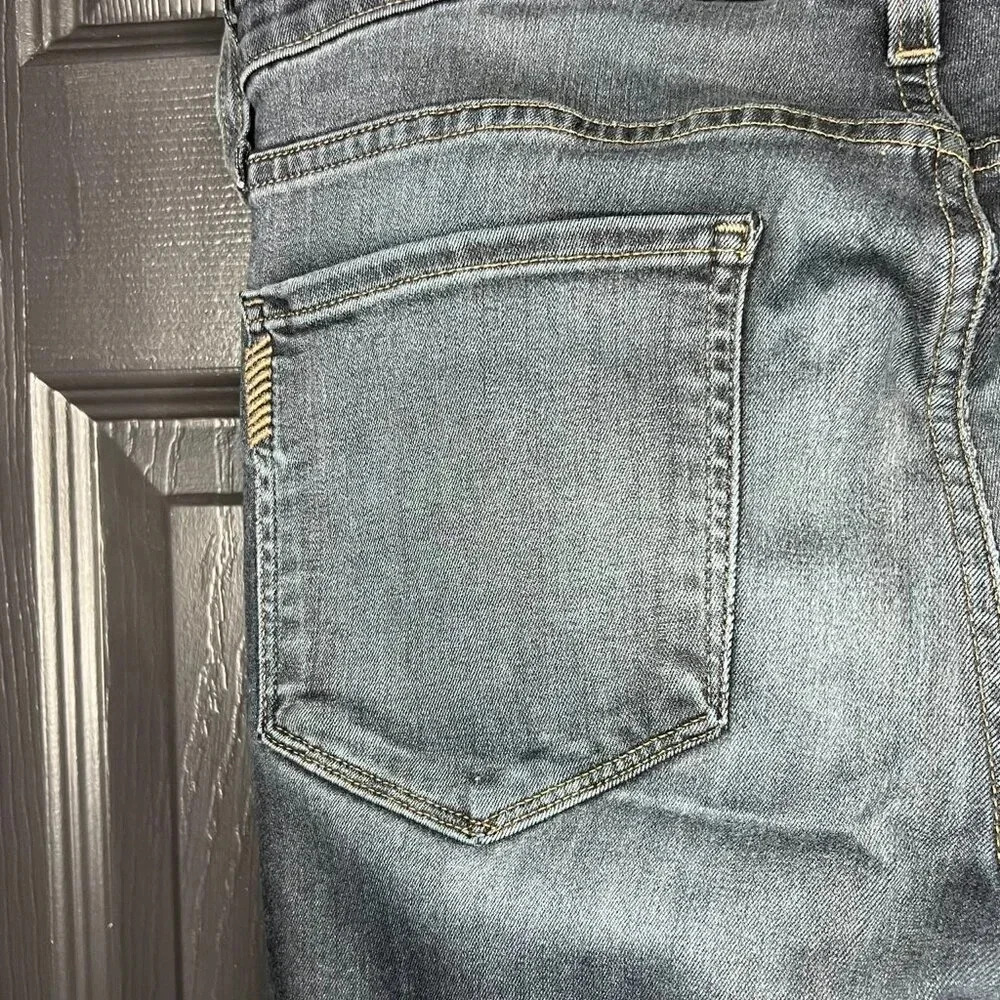 PAIGE Federal Jeans Acid Wash Dark Blue Men's Slim Straight Size 31 - Picture 3 of 13